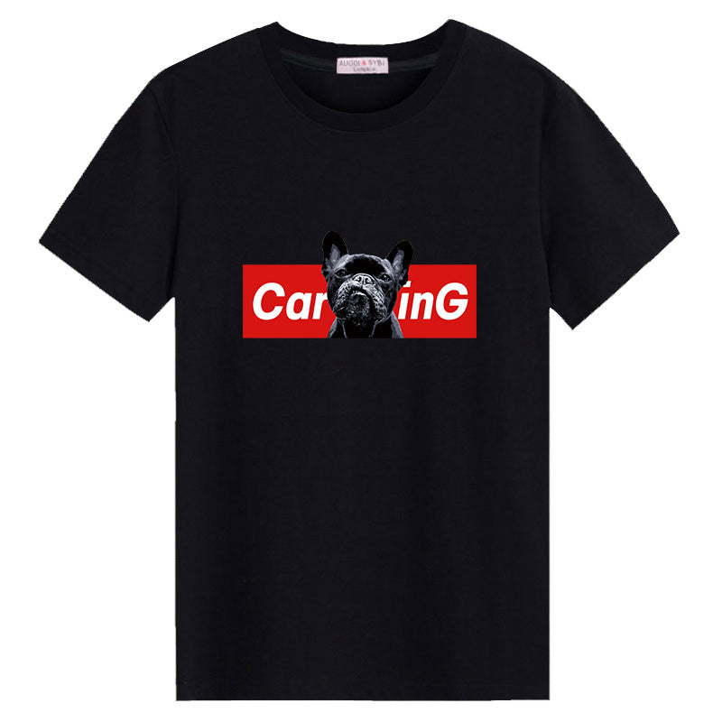 Men's short sleeve t-shirt new round neck loose clothes