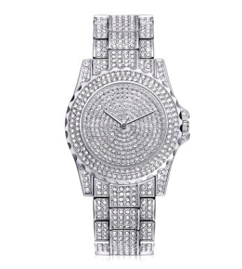 Fashion Bling Casual Ladies Quartz Gold Watch
