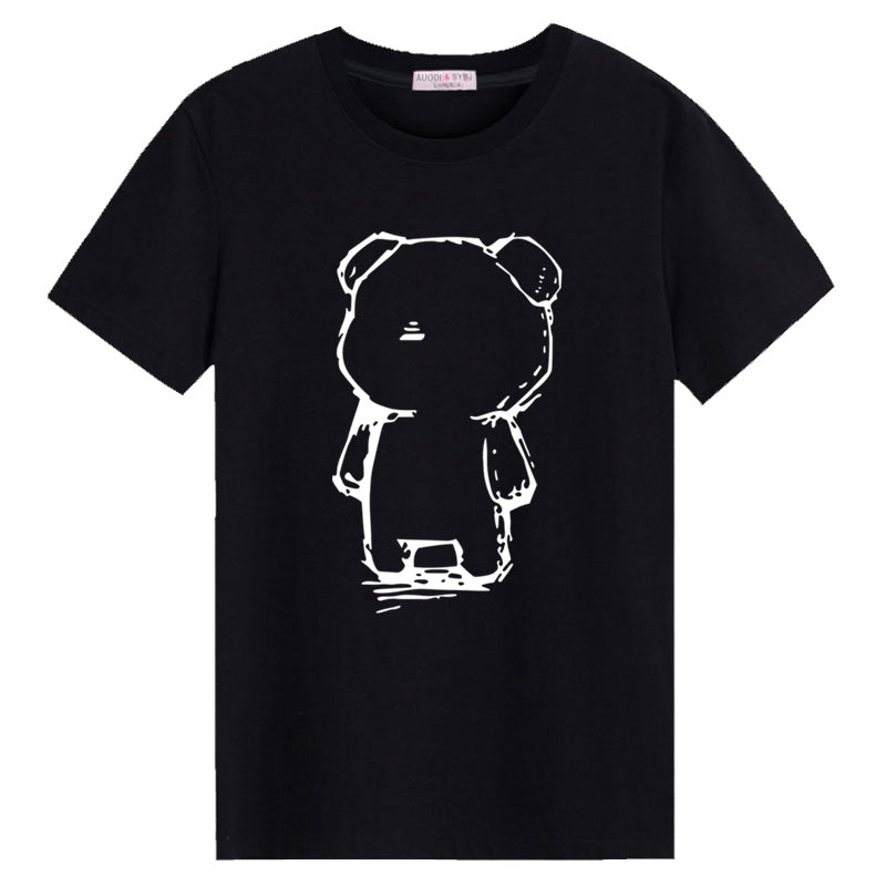 Men's short sleeve t-shirt new round neck loose clothes