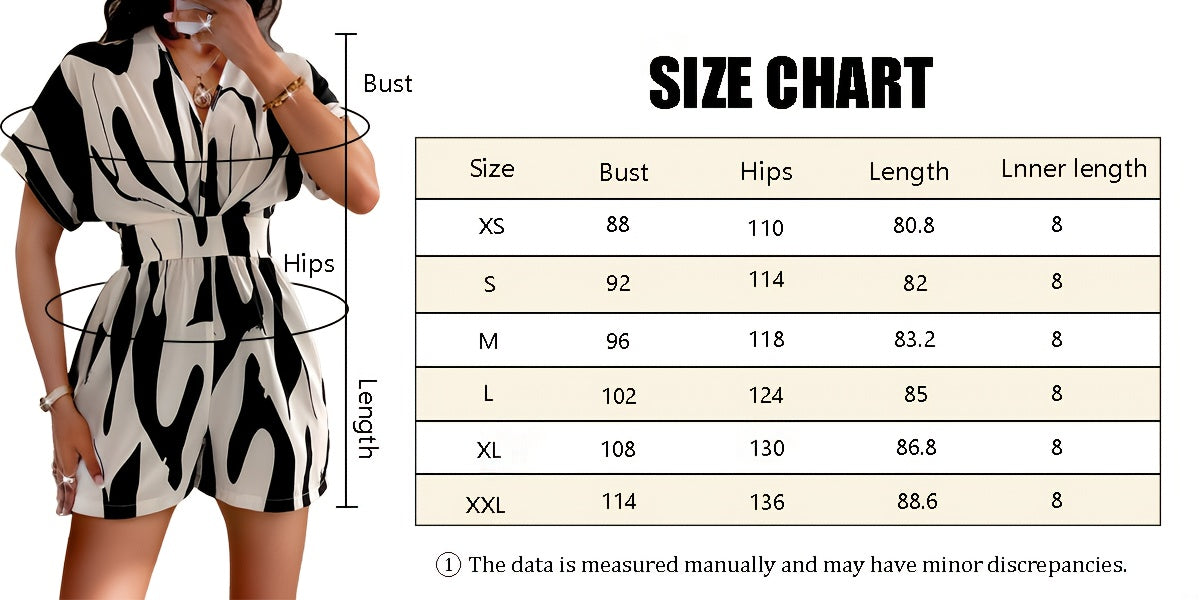 Women's Elegant Batwing Sleeve Jumpsuit - V-Neck Formal & casual Outfit, Machine Washable Non-Stretch Pantsuit for Parties, Office, Casual Attire - Women's Chic One-Piece Attire