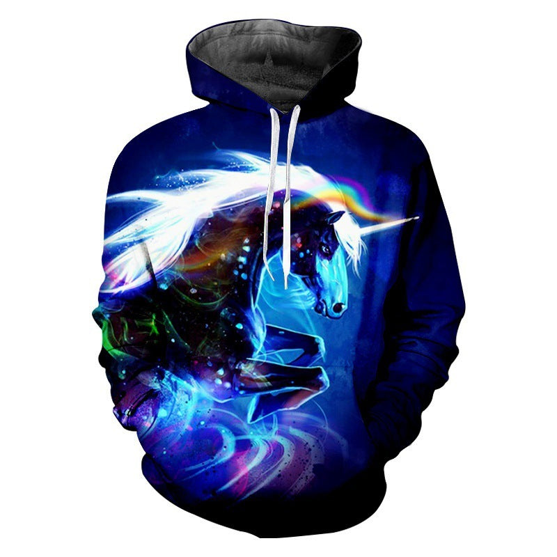 Sweat-shirt de sport à manches longues avec impression numérique 3D
