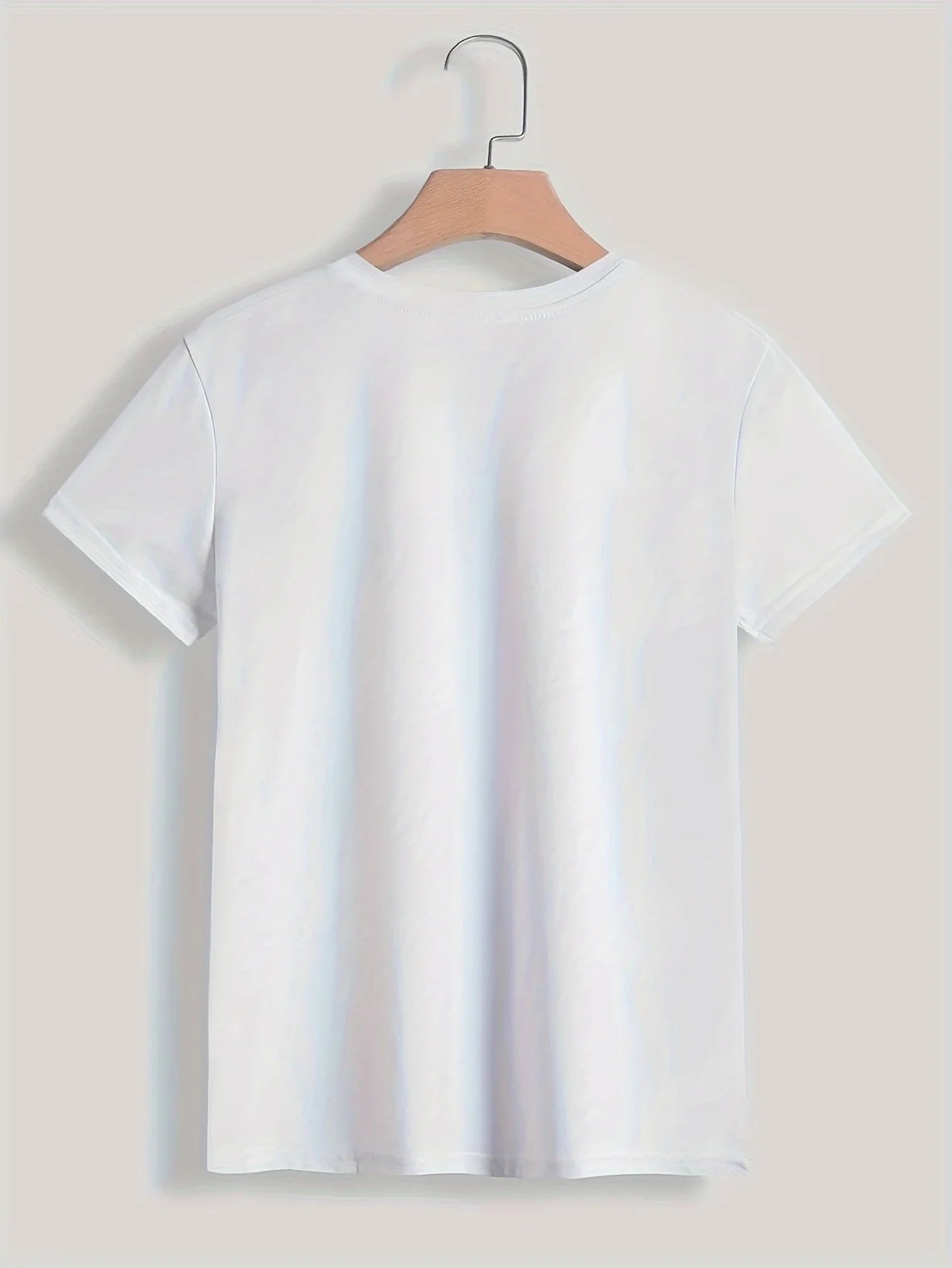 Paris Print T-Shirt for Women – Casual Short Sleeve Summer Top