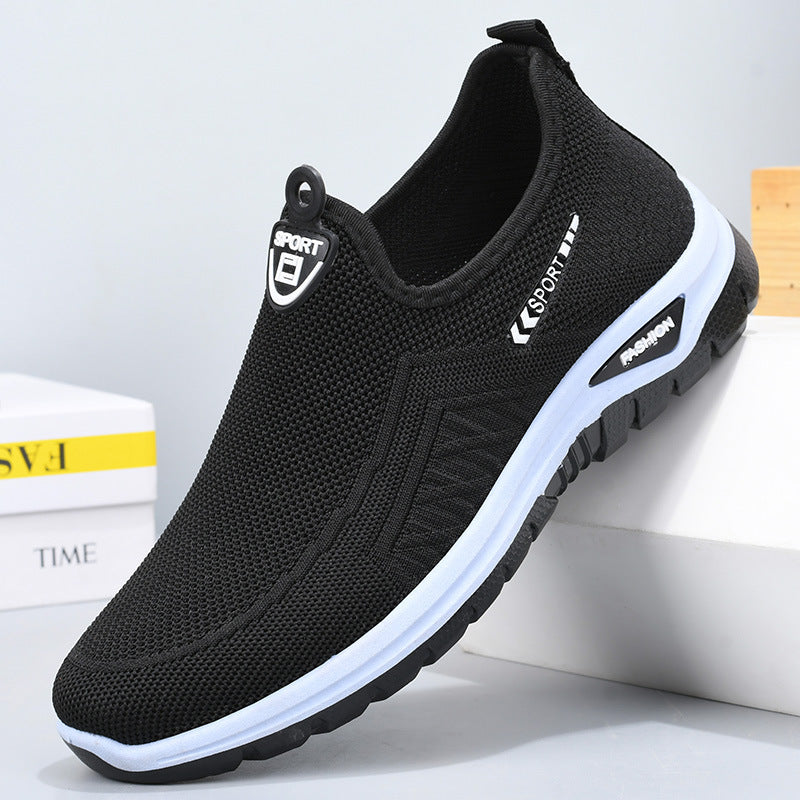 Chaussures en tissu Old Beijing antidérapantes pour hommes