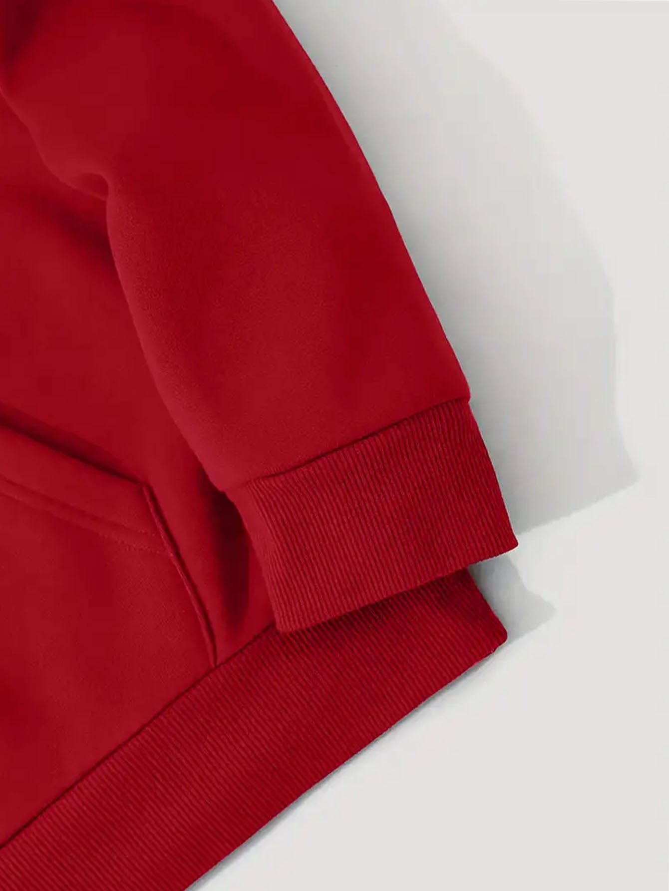 Men’s Casual Hooded Tracksuit – Black Sweatshirt and Sports Pants Set with Pockets, Long Sleeves, and Waistbands – Ideal for Autumn &amp; Winter Outdoor Activities