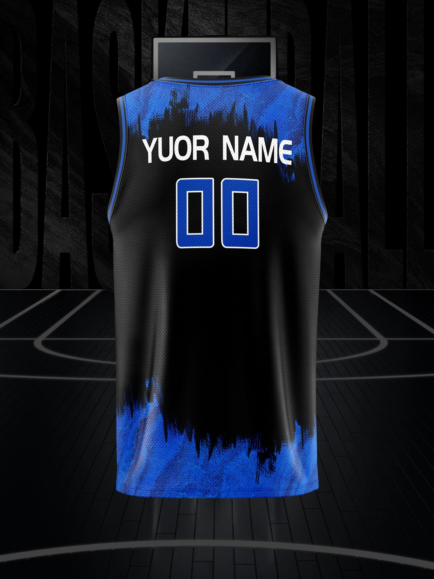 Customized Name & Number Men's Sleeveless Basketball Tank Top
