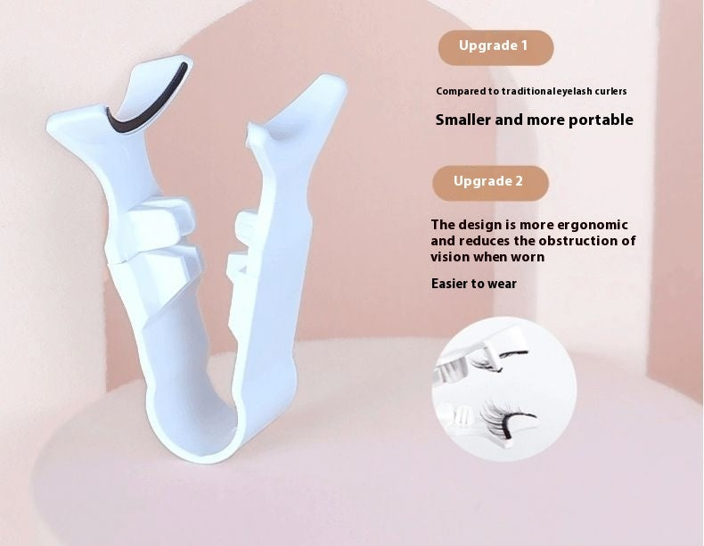 Recourbe-cils naturels et simples, sans colle, simulation de faux cils, sensation de légèreté, clip réutilisable