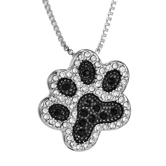 Pendentif Colliers Bijoux Empreinte de chien