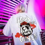 WLS Panda sur T-shirt streetwear