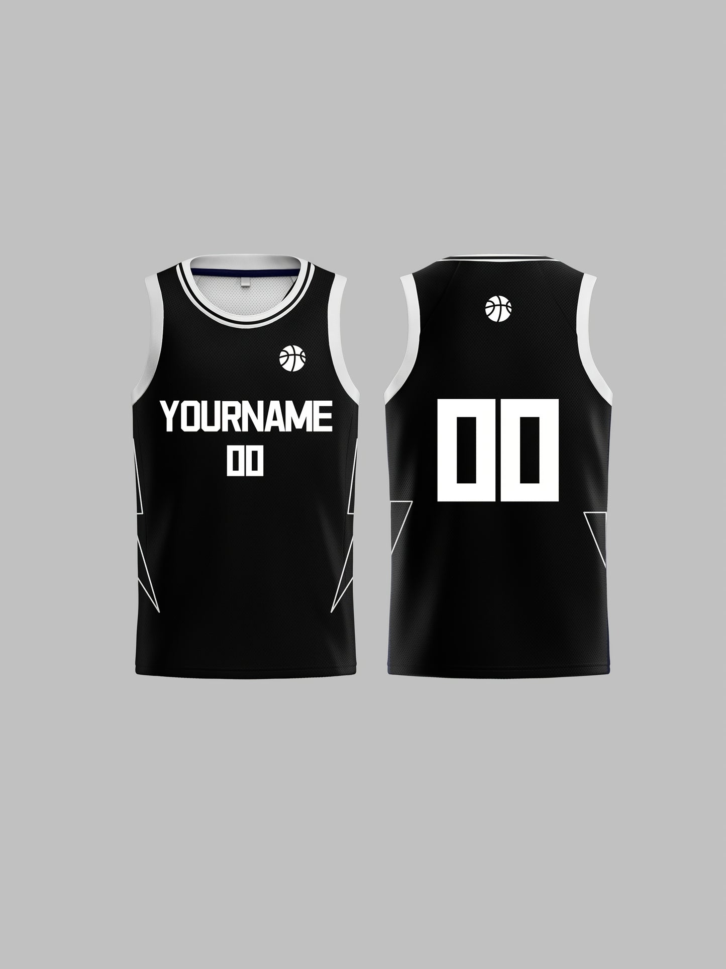 Basketball Jersey - Personalized Name & Number
