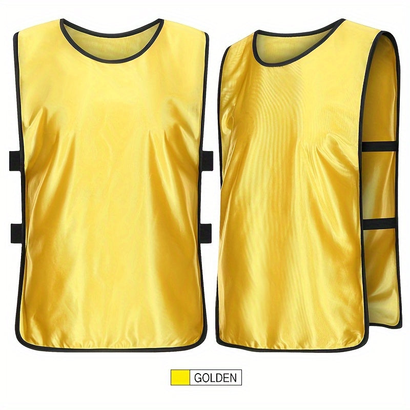 Personalized Team Sports Jerseys - Basketball, Soccer, Volleyball Practice Uniforms with Logo/Text/Numbers, Custom Training Vests for Adults