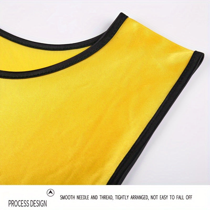 Personalized Team Sports Jerseys - Basketball, Soccer, Volleyball Practice Uniforms with Logo/Text/Numbers, Custom Training Vests for Adults