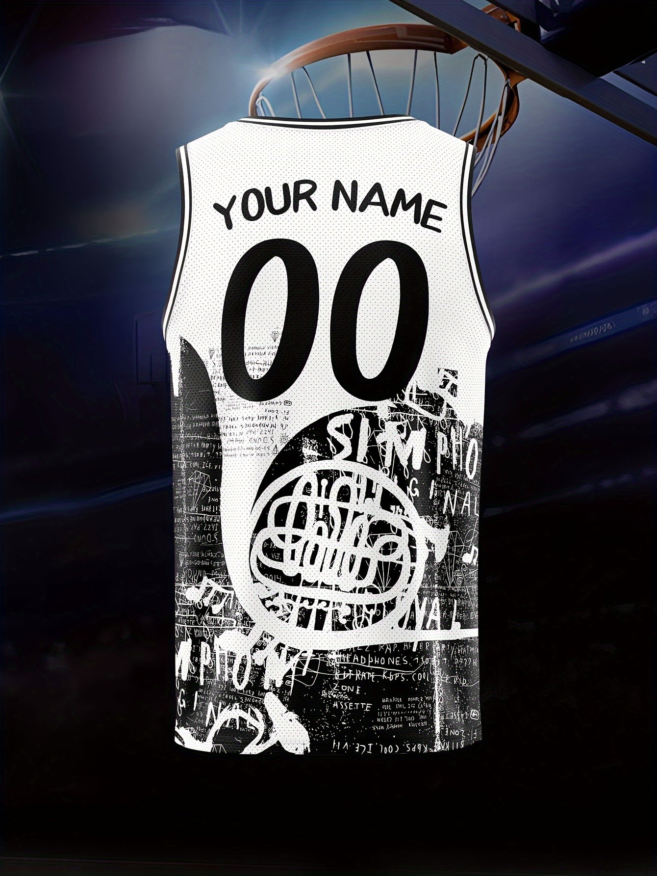 Men's Custom Basketball Jersey