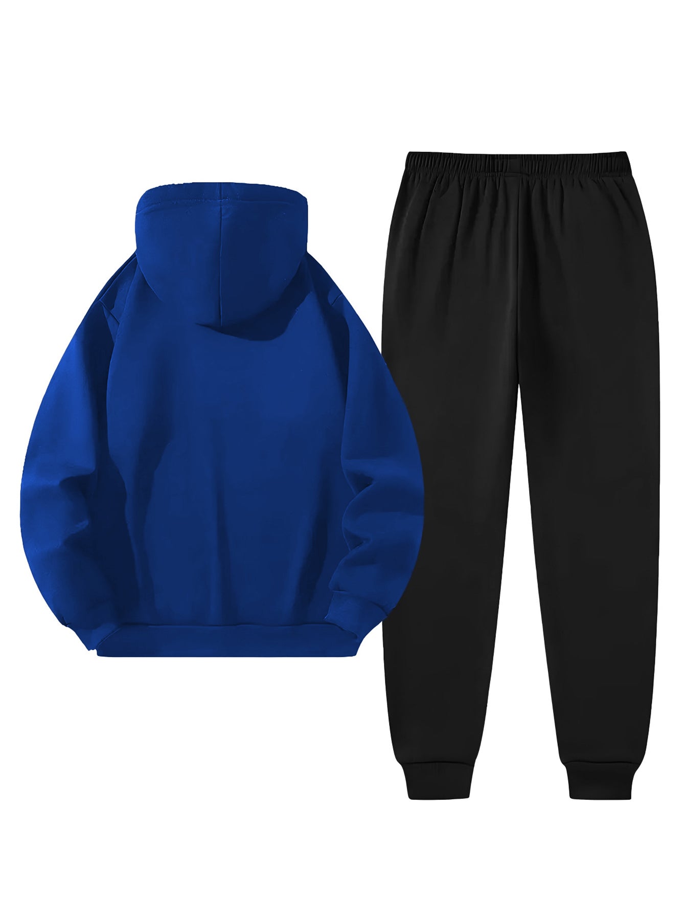 Men’s Casual Hoodie &amp; Sweatpants Set – Alligator Print, Soft &amp; Durable, Regular Fit, Perfect for Fall/Winter Casual Wear