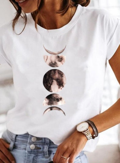 Women's Love Beauty Hip Hop Short Sleeve T Shirt