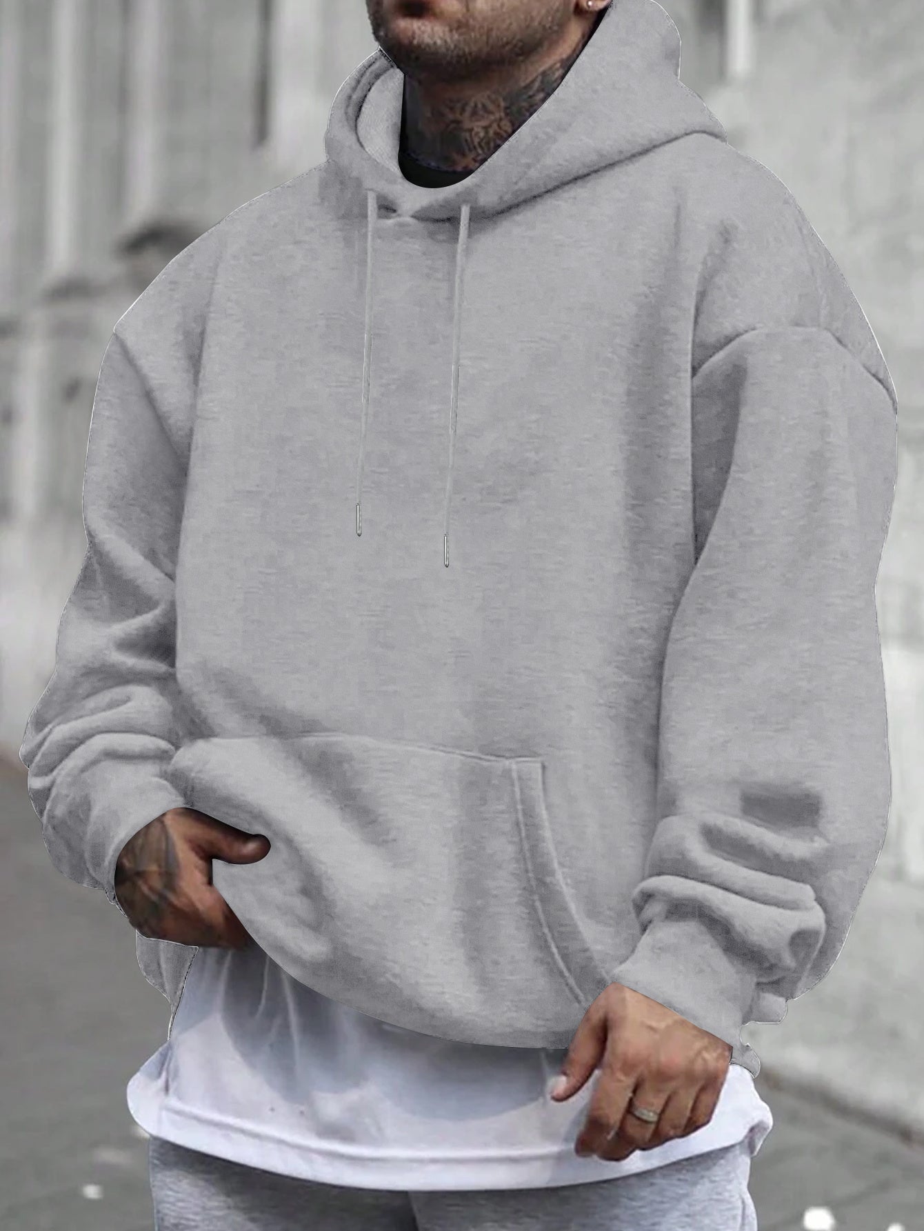 Men's African Map Print Hooded Sweatshirt Jacket - African Continent Outline with Ghana, Egypt, South Africa & Morocco - Casual Streetwear Pullover, All-Season Fit, Machine Washable Cultural Apparel