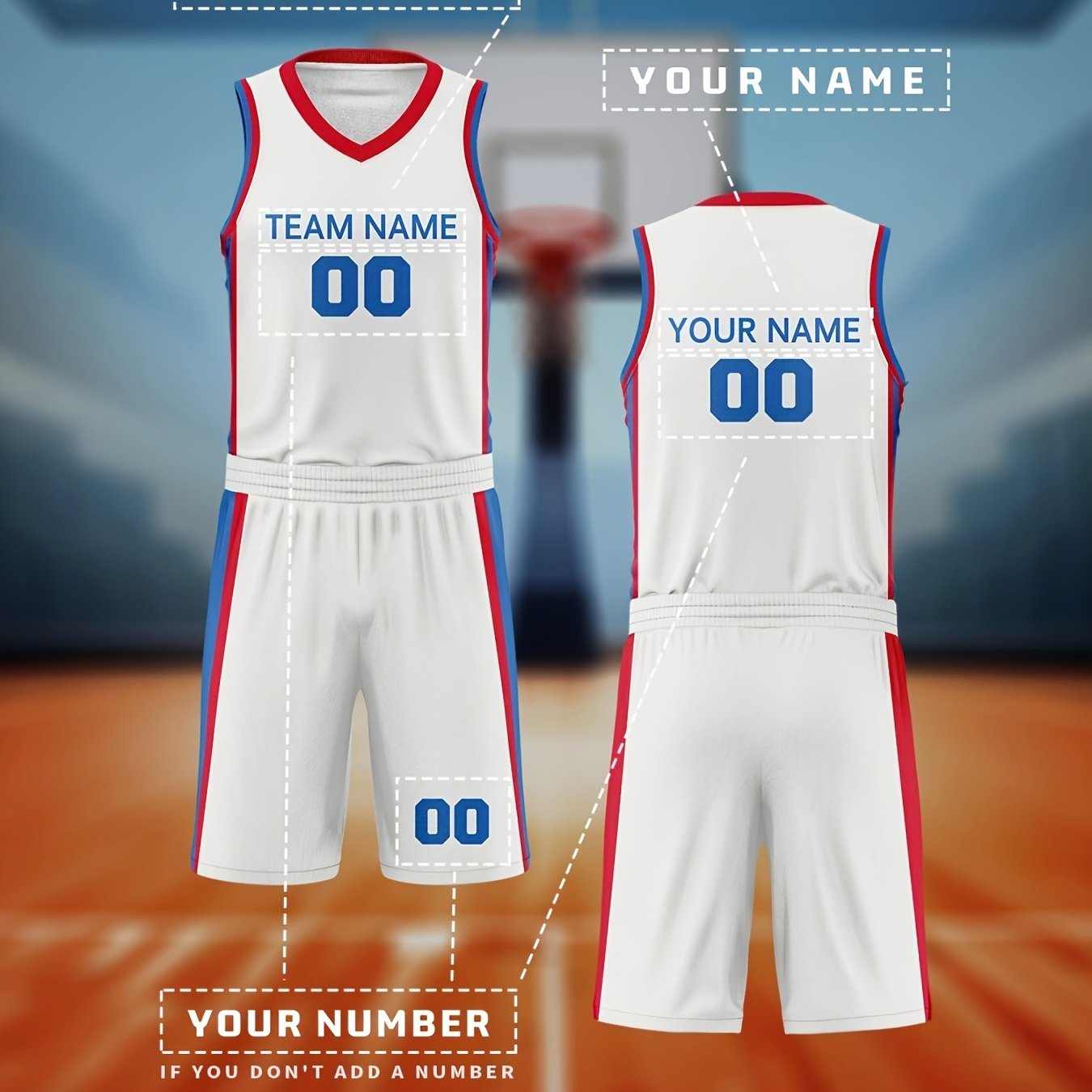 2025 Men's Customized Basketball Vest Sports Suit