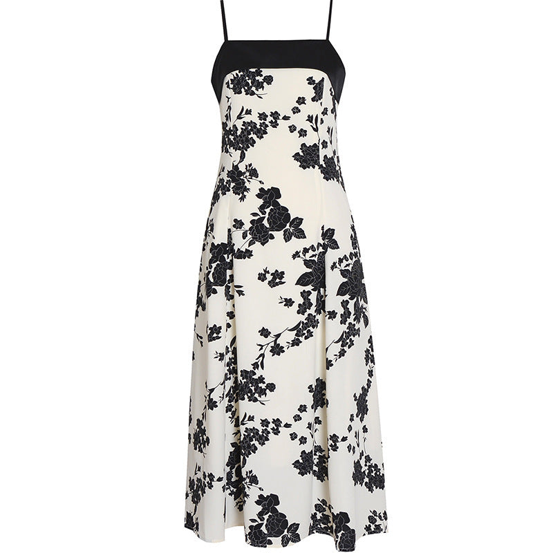 French Waisted Slim Beach Skirt Black