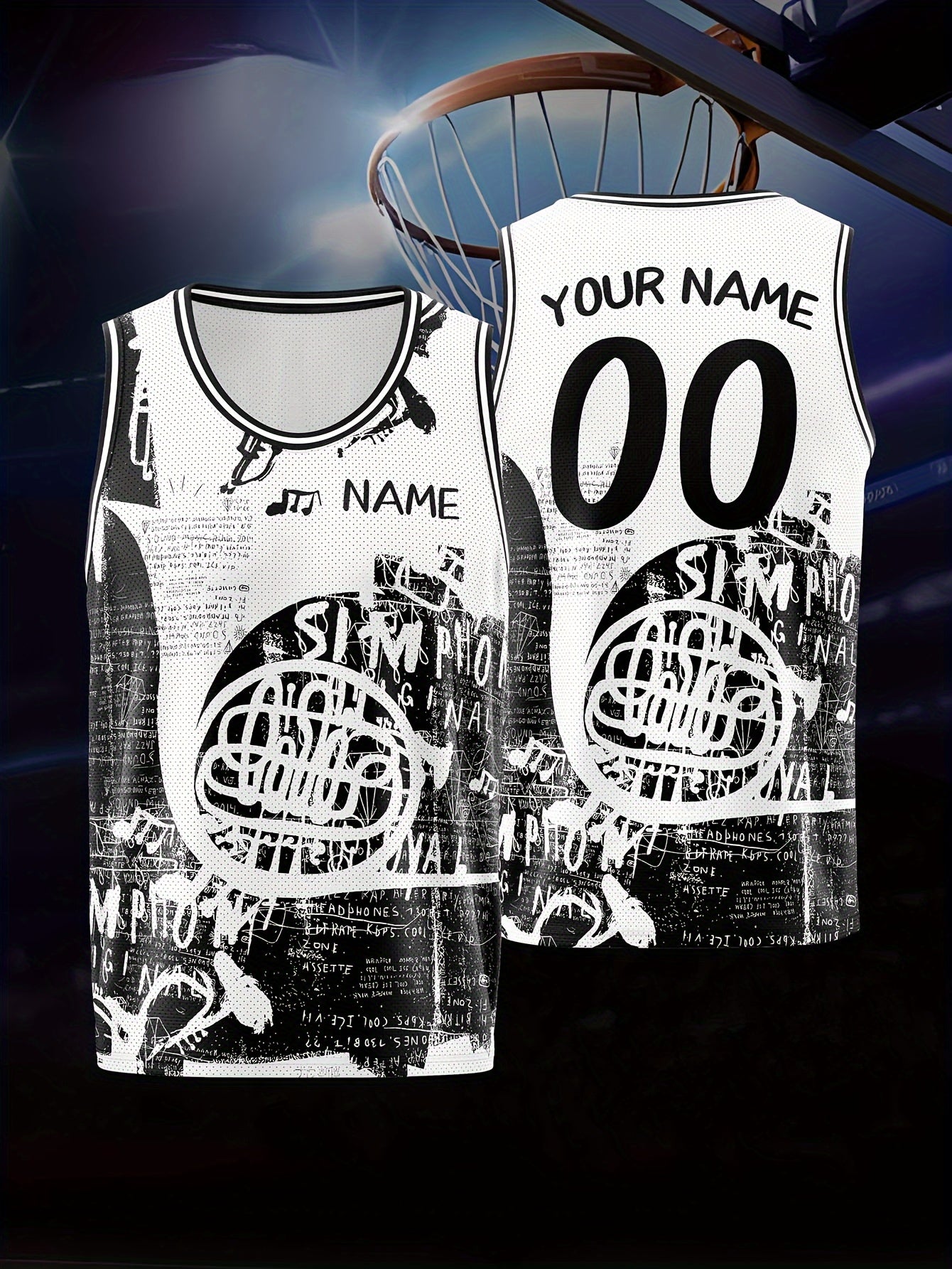 Men's Custom Basketball Jersey