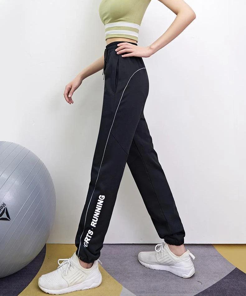 Baggy Joggers Sweatpants Harem Women's Cropped Pants – Casual &amp; Comfortable Sports Trousers