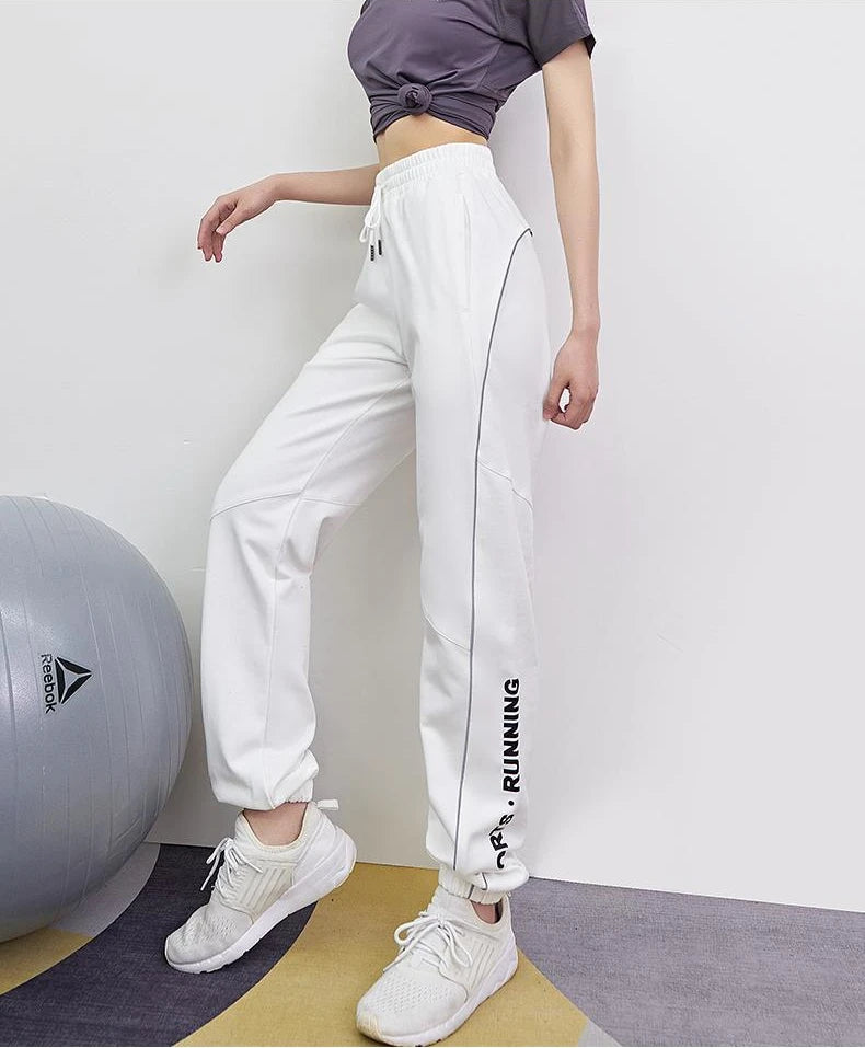 Baggy Joggers Sweatpants Harem Women's Cropped Pants – Casual &amp; Comfortable Sports Trousers