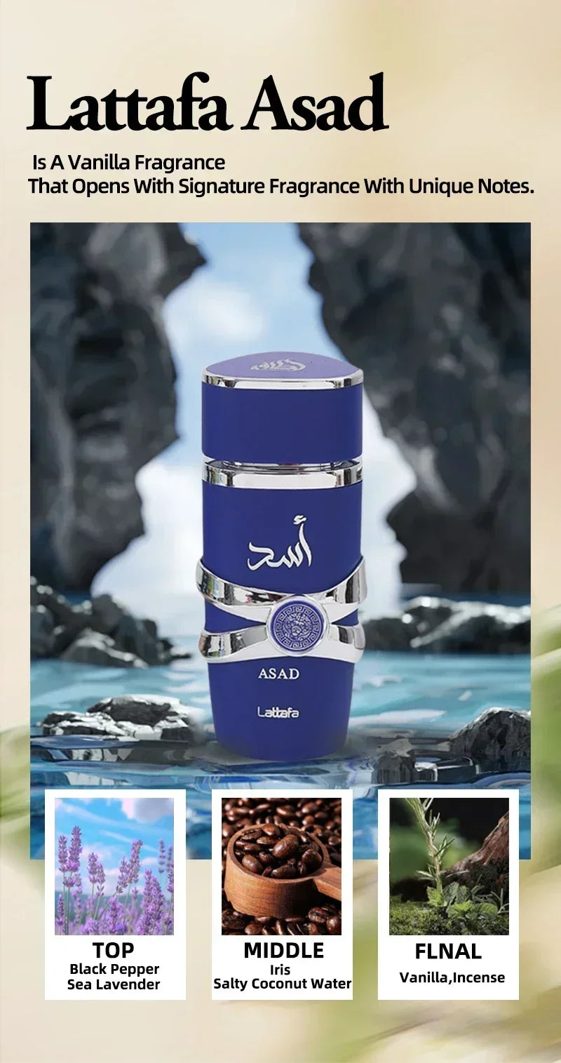 Original Perfume Women Men Eau De Parfum Spray High Quality Arabian Perfume Lasting Fragrance Pheromone Light Fragrance