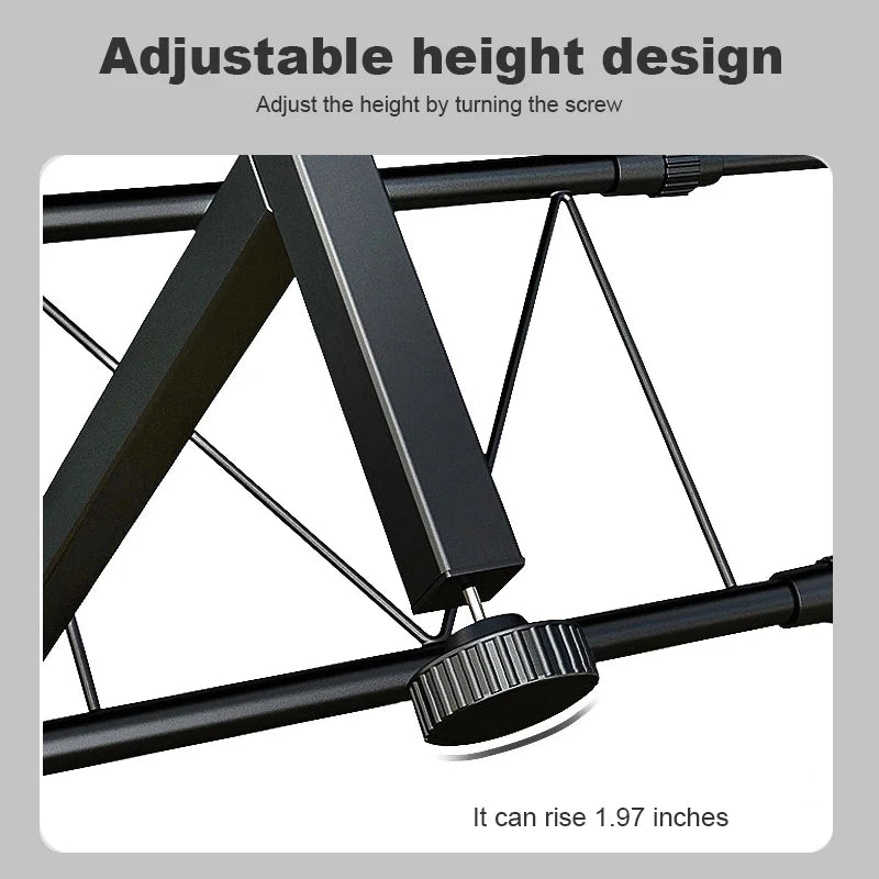 Tier Microwave Shelf – Carbon Steel Expandable Rack with 6 Hooks (White/Black)