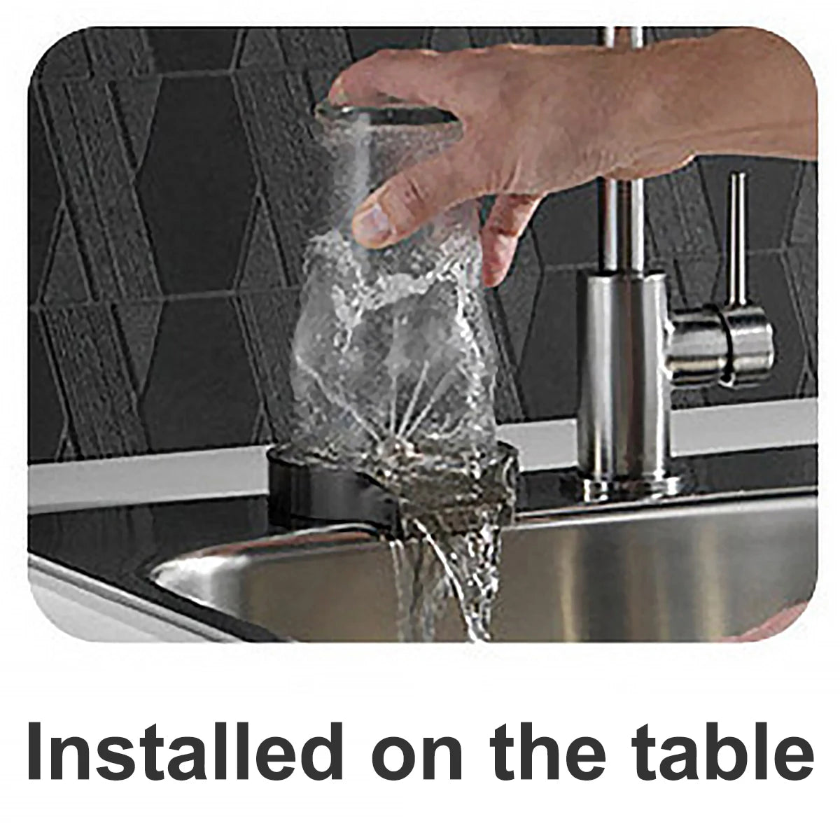 Automatic Faucet Glass Rinser Kitchen Sinks Bottle Washer Steel Brush Nickel Coffee Cup Cleaner Tool Kitchen Sink Accessories