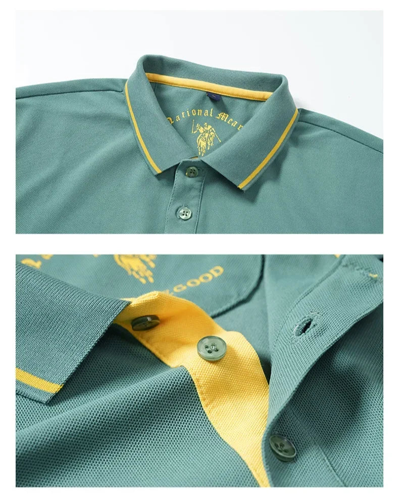 Men’s Business Casual Polo T-Shirt