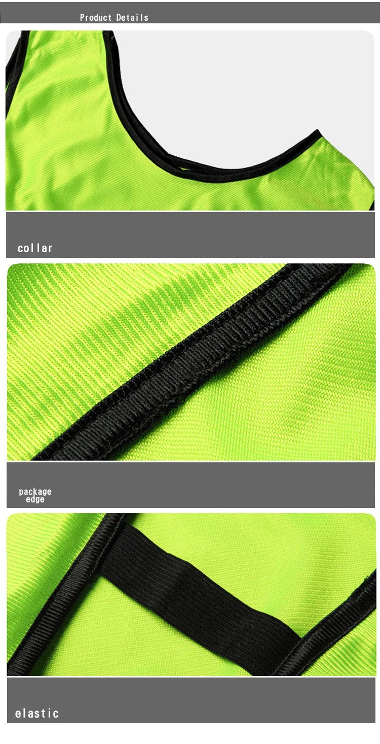 Custom Logo Print Vest - Personalized Group Activity Clothing for Basketball, Football, and Children’s Training, Perfect for Advertisements