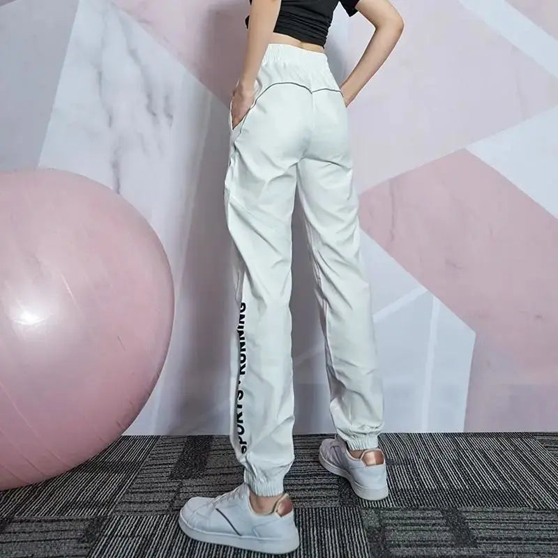 Baggy Joggers Sweatpants Harem Women's Cropped Pants – Casual &amp; Comfortable Sports Trousers