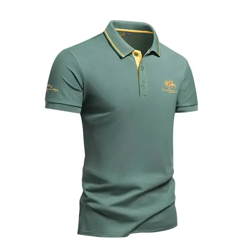 Men’s Business Casual Polo T-Shirt