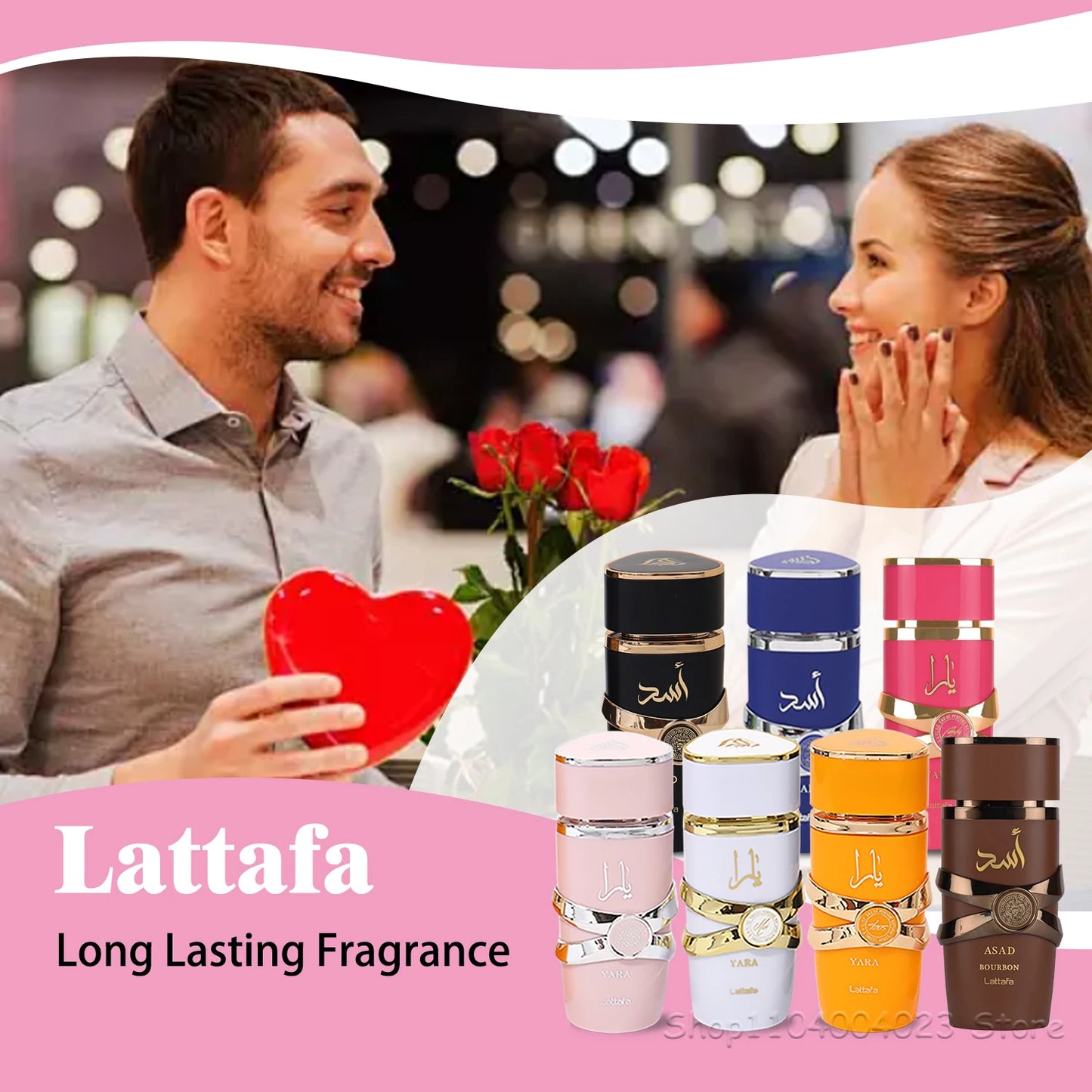 Lattafa Asad Bourbon Eau de Parfum 100ml – Original Unisex Arabic Perfume | Long-Lasting High-Quality Fragrance Spray for Men & Women