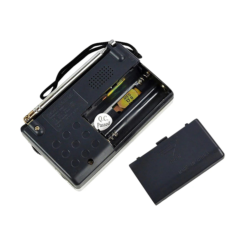 BC-R119 Multifunction Radio Mini Portable AM FM Radio Home Travelling Radio