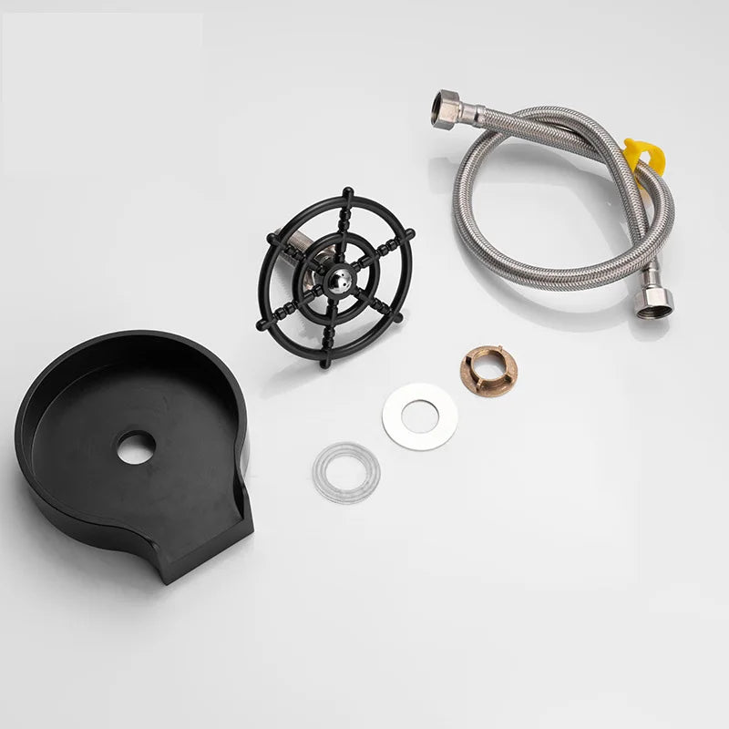 High-Pressure Glass Rinser – Stainless Steel Cup Washer for Kitchen Sink & Bar