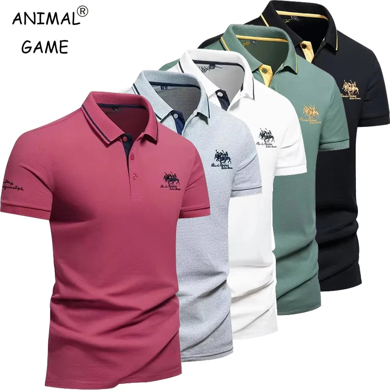 Men’s Business Casual Polo T-Shirt