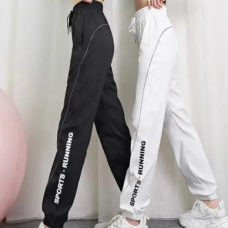 Baggy Joggers Sweatpants Harem Women's Cropped Pants – Casual &amp; Comfortable Sports Trousers