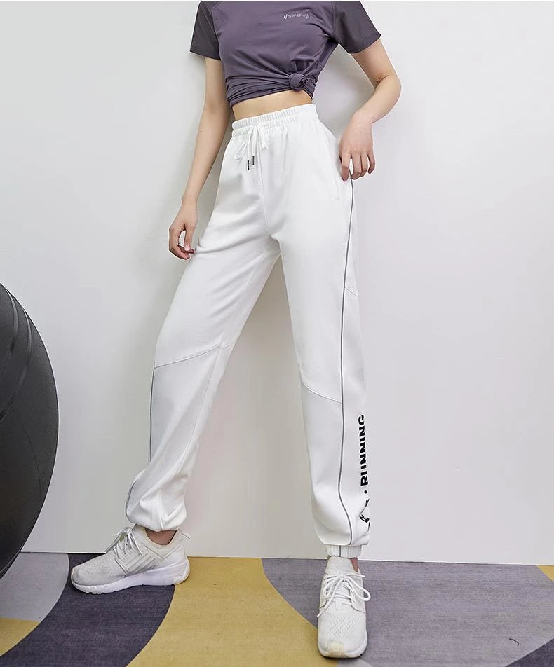Baggy Joggers Sweatpants Harem Women's Cropped Pants – Casual &amp; Comfortable Sports Trousers