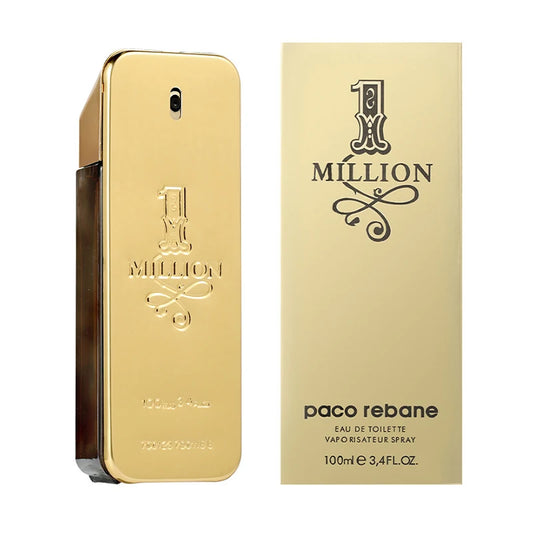 New 100ml Golden Million Gold Brick Perfume – Long-Lasting Woody Extrait de Parfum for Men