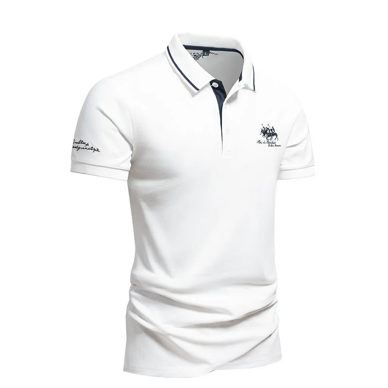 Men’s Business Casual Polo T-Shirt
