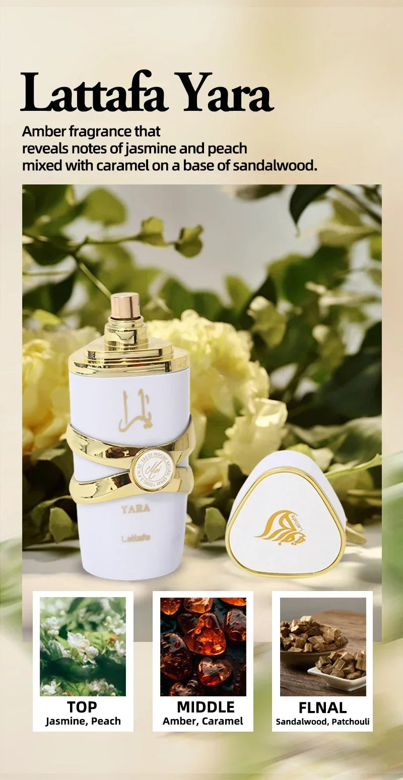 Original Perfume Women Men Eau De Parfum Spray High Quality Arabian Perfume Lasting Fragrance Pheromone Light Fragrance