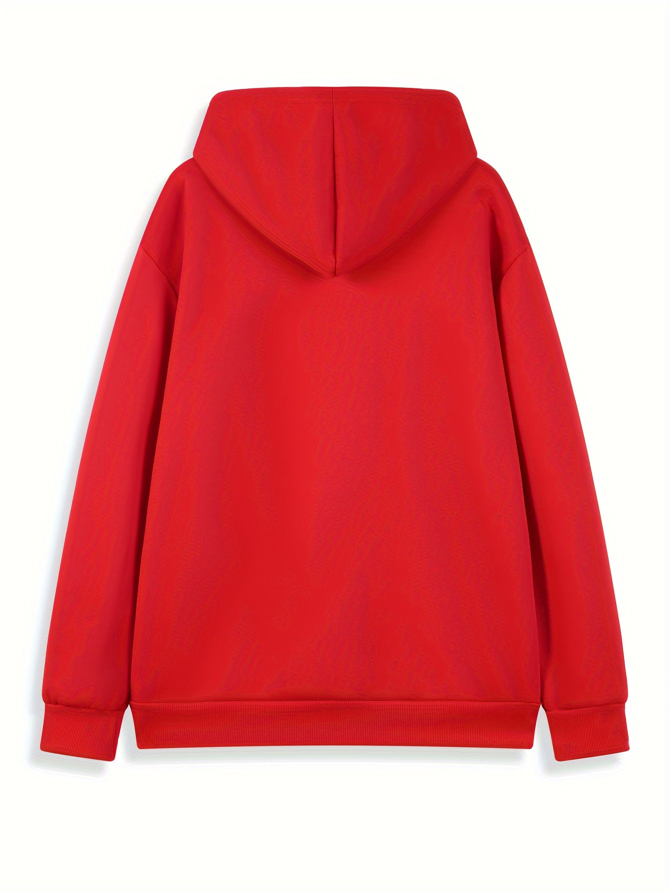 Men'S Fleece-Lined Hooded Sweatshirt & Jogger Set - "King" Graphic Print, Casual Fall/Winter Outfit, Regular Fit, Slight Stretch Fabric, Trendy Streetwear Style