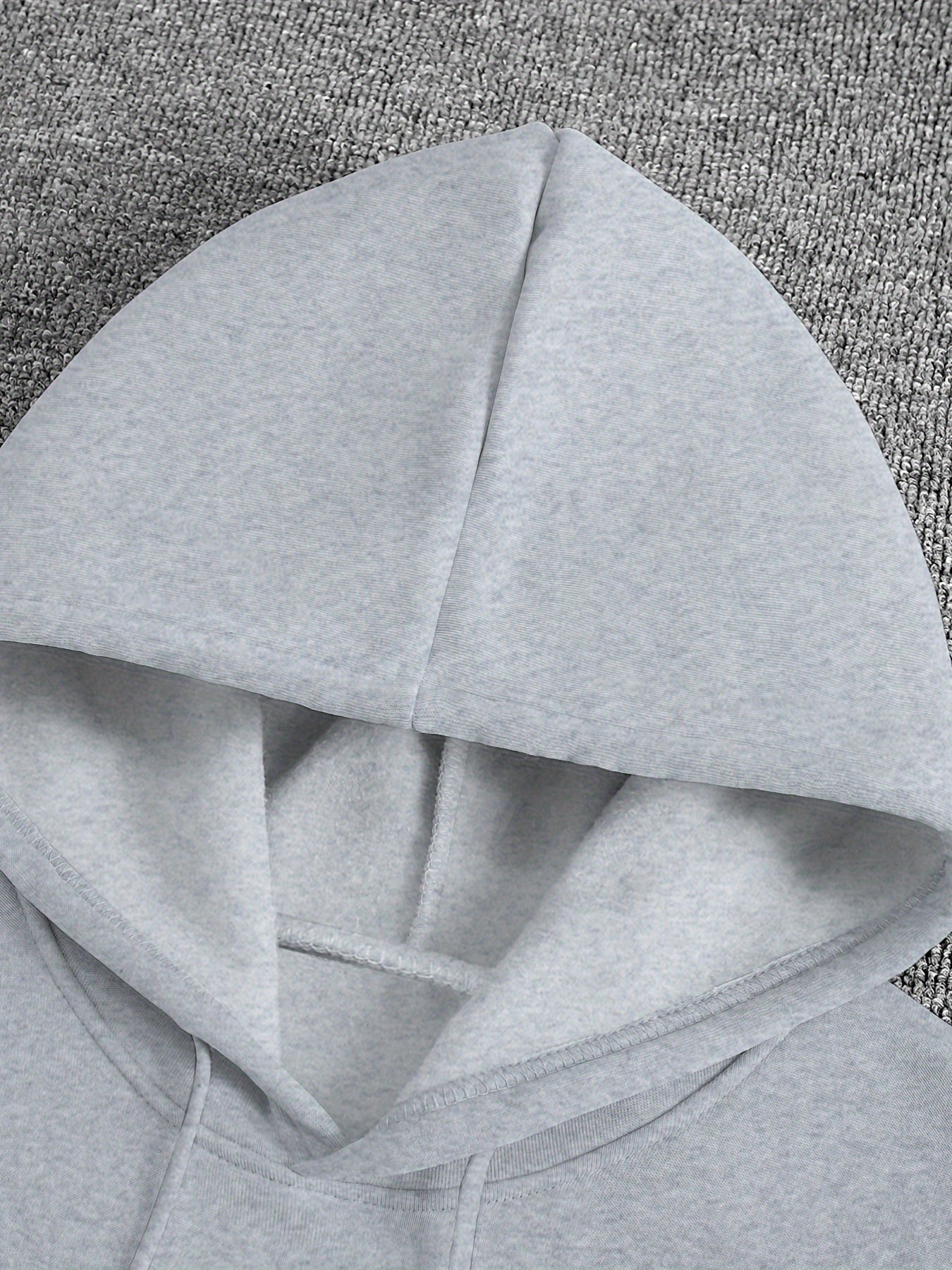 Men's Dominican Republic Flag Graphic Hoodie - Heather Gray Pullover Sweatshirt, Machine Washable Winter Hoodie for Streetwear, Travel & Everyday Casual Outfits - Autumn/Winter Clothing