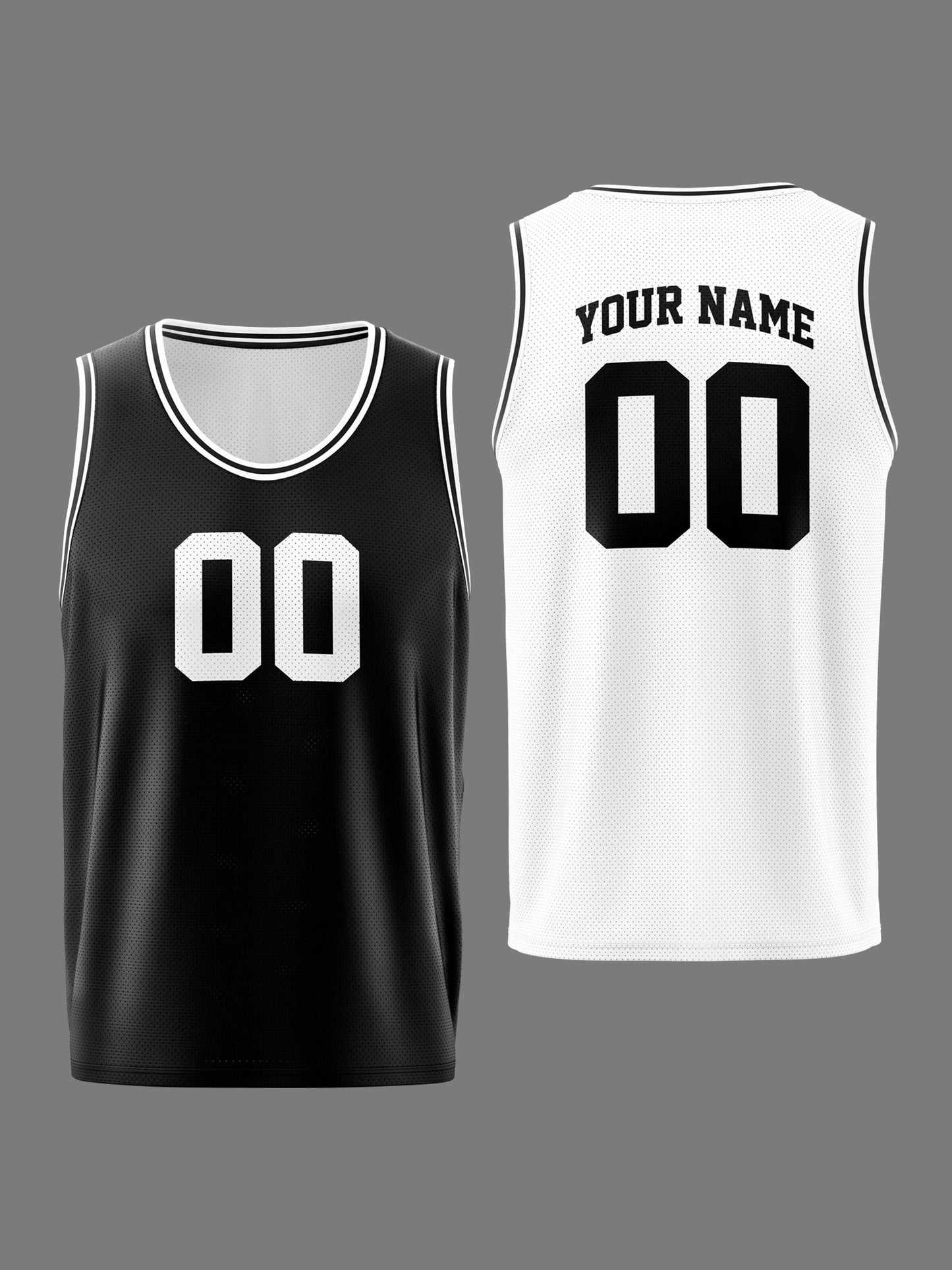 Customizable Polyester Basketball Tank Top