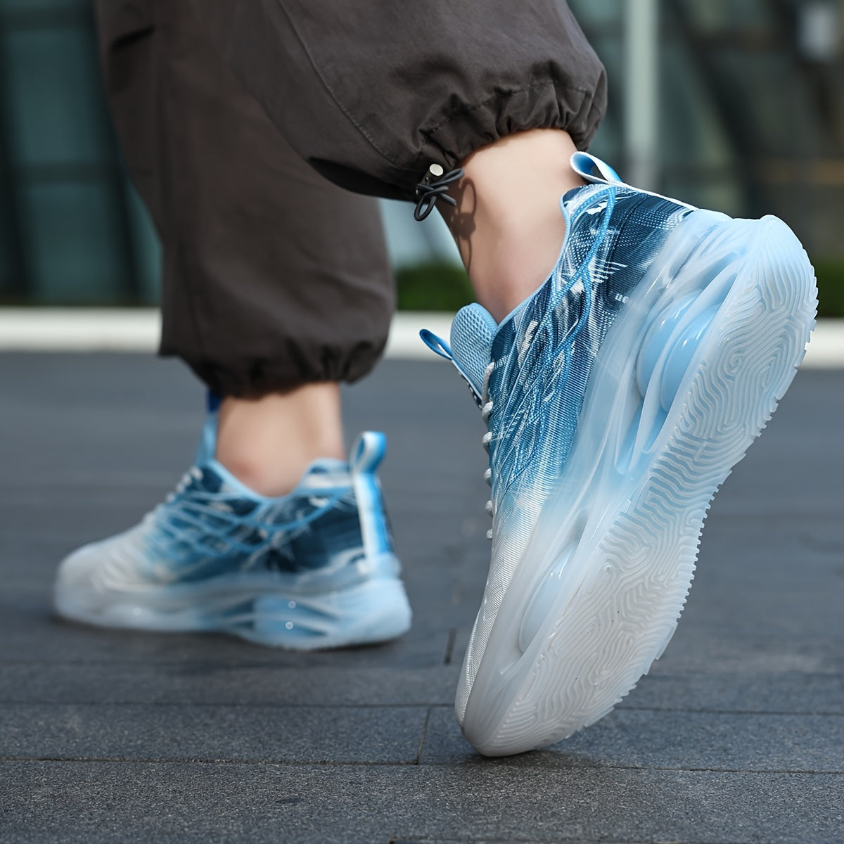 Men's Gradient Breathable Running Shoes