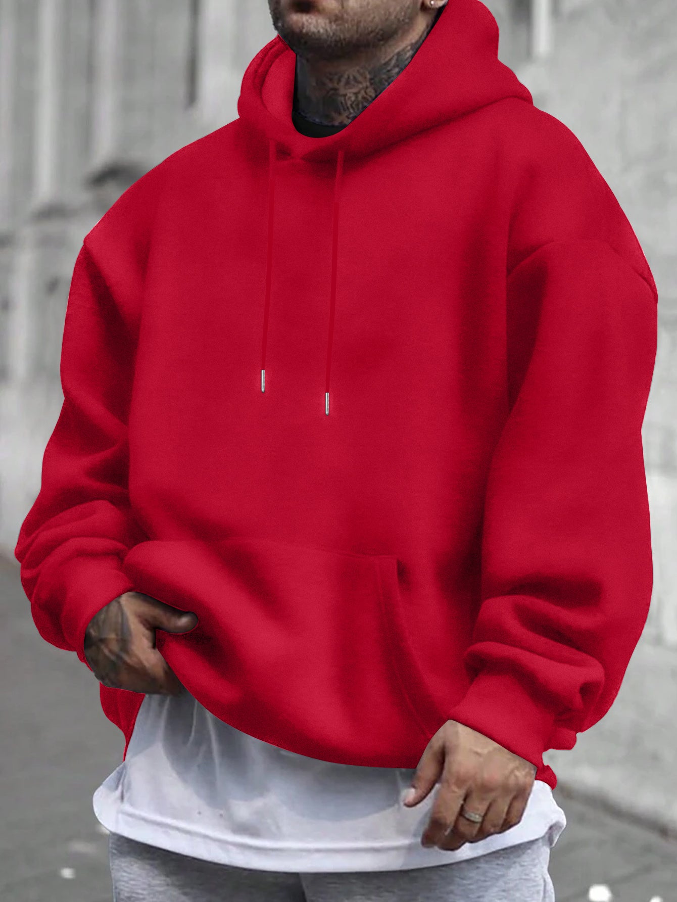 Men's African Map Print Hooded Sweatshirt Jacket - African Continent Outline with Ghana, Egypt, South Africa & Morocco - Casual Streetwear Pullover, All-Season Fit, Machine Washable Cultural Apparel