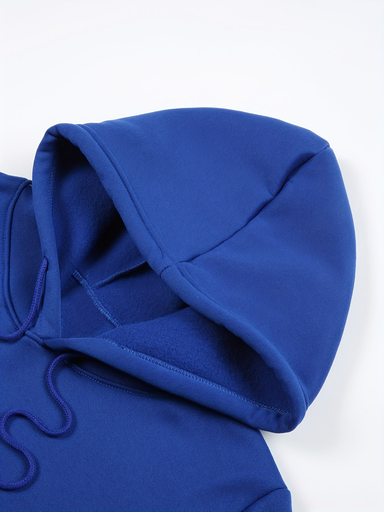 Men'S Fleece-Lined Hooded Sweatshirt & Jogger Set - "King" Graphic Print, Casual Fall/Winter Outfit, Regular Fit, Slight Stretch Fabric, Trendy Streetwear Style