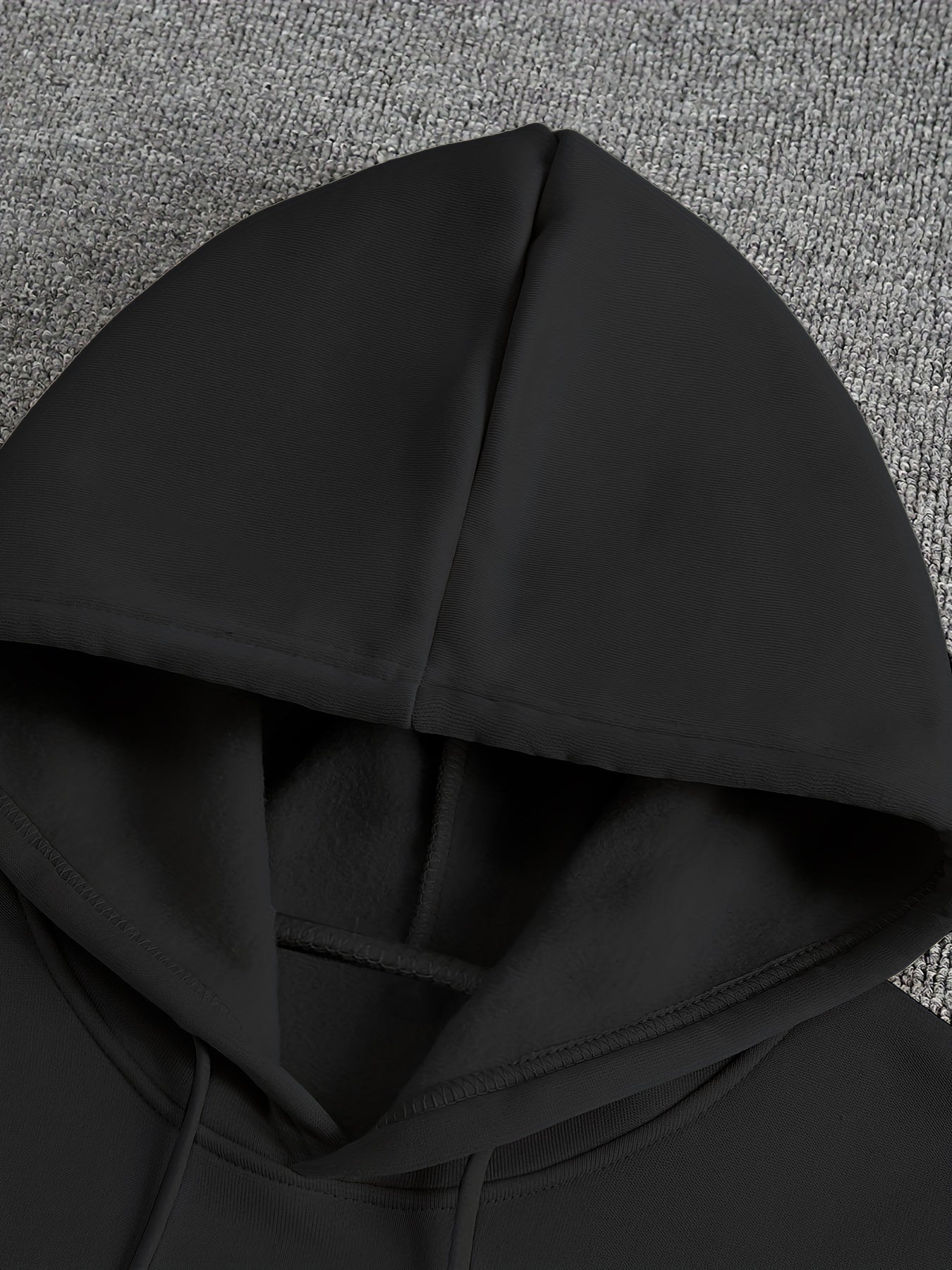 Men'S Portugal Flag Graphic Hooded Sweatshirt - Navy Blue with Red & Green Emblem, Casual Streetwear Pullover for Autumn/Winter, Regular Fit Outdoor & Casual Attire, Durable Fabric