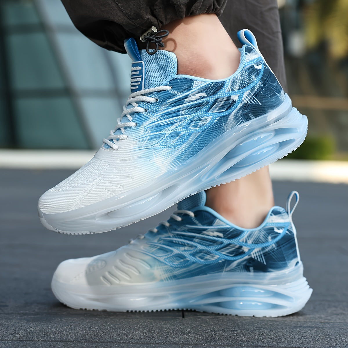 Men's Gradient Breathable Running Shoes