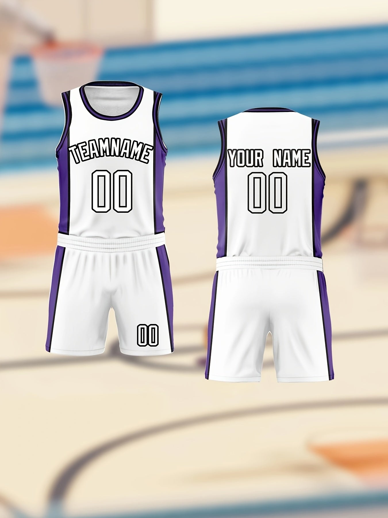 2025 Boys' Basketball Jersey Set