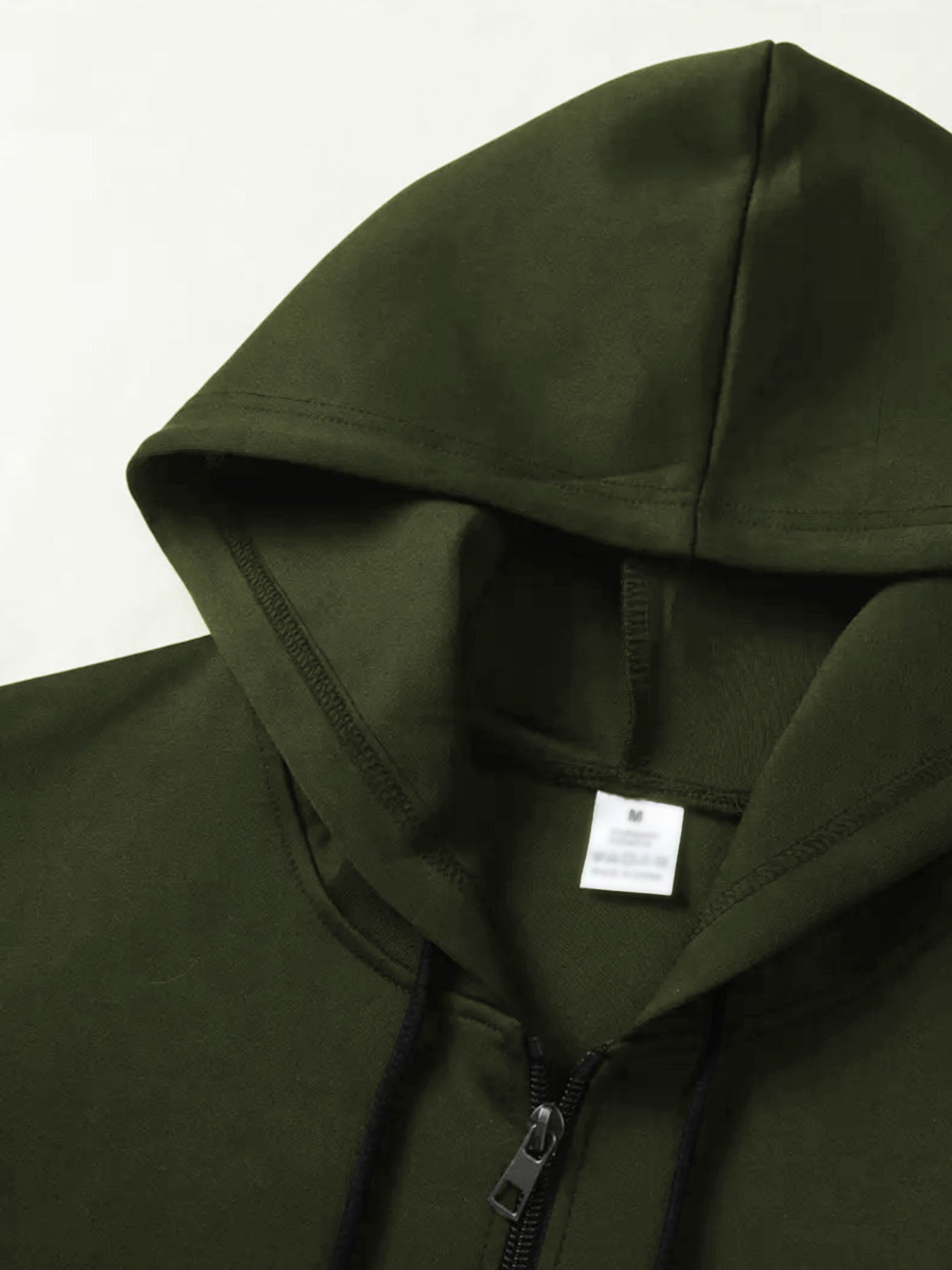 Men’s Windproof Hooded Jacket – “I’m from Dominican Republic” Print, Lightweight Zip-Up Casual Windbreaker, Black with Red &amp; White Flag Design, Ideal for Spring &amp; Fall Outdoor Wear